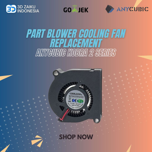 Original Anycubic Kobra 2 Series Part Blower Cooling Fan Replacement Original Anycubic Kobra 2 Series Part Blower Cooling Fan Replacement